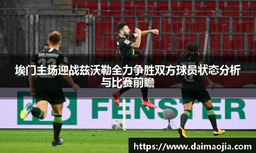 埃门主场迎战兹沃勒全力争胜双方球员状态分析与比赛前瞻
